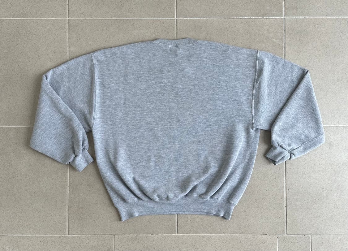 90s 빈티지 러셀 스웻셔츠 그레이 XL 상품이미지2