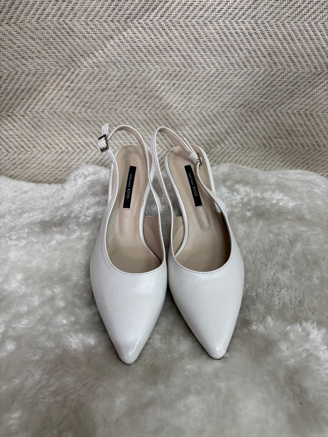 소보(SOVO)스틸레토 슬링백 펌프스 245 상품이미지1