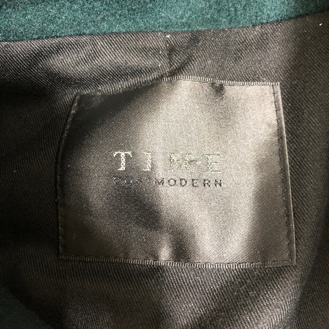 Time 타임 울 캐시미어 하프 코트 m 상품이미지2