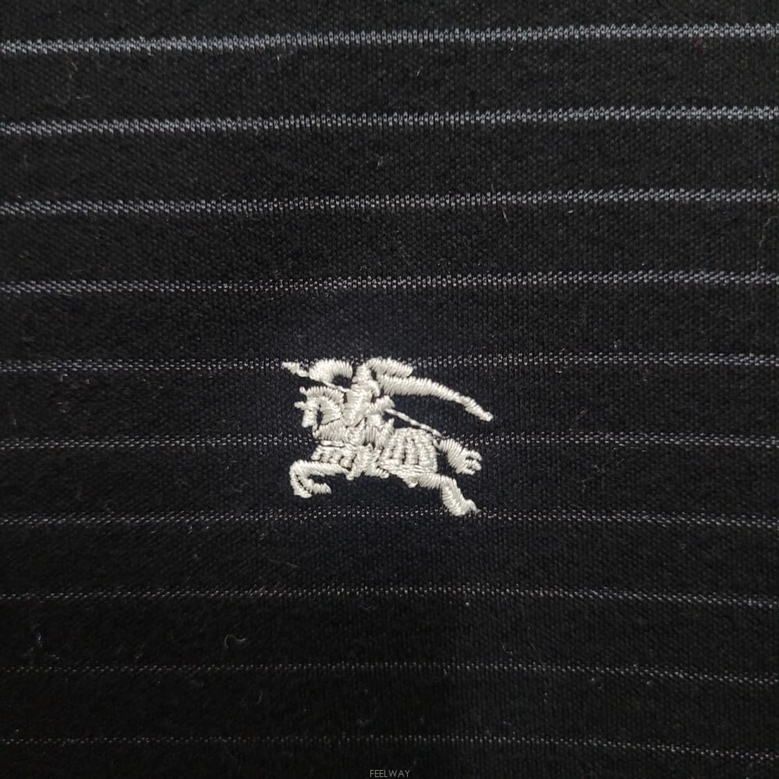 Burberry 버버리 블랙라벨 자수로고 슬림핏 셔츠 상품이미지3