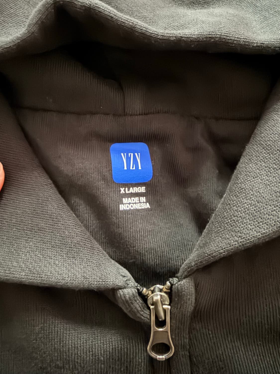 이지 갭 후드집업 블랙 xl 상품이미지3