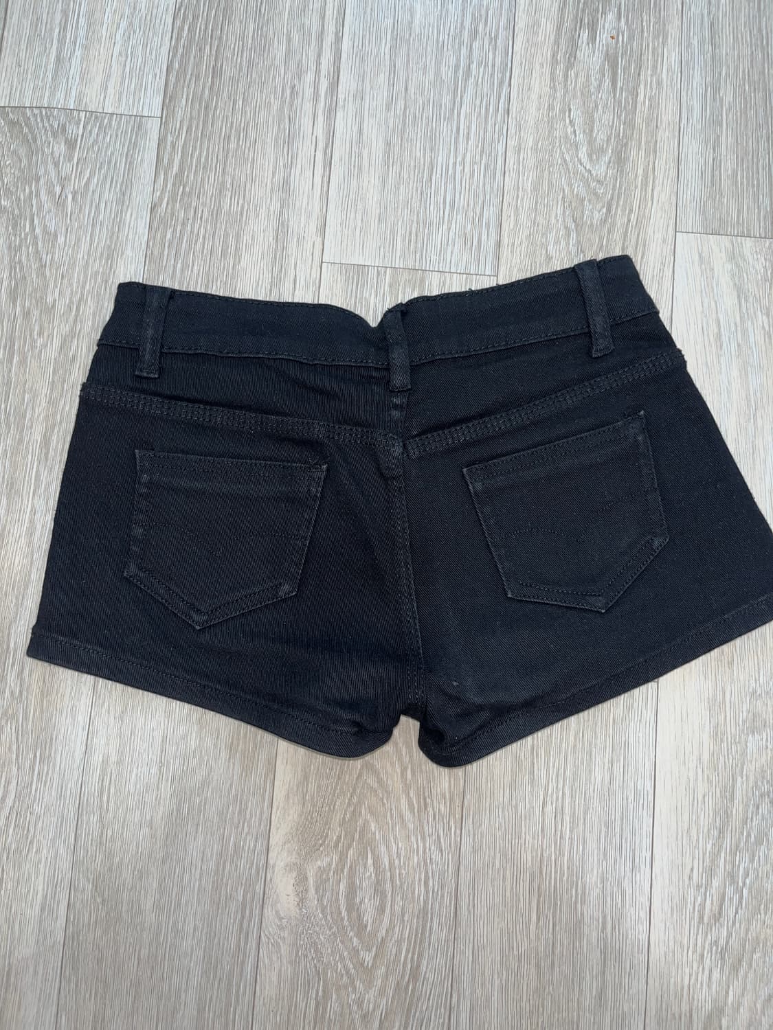 블랙 마이크로쇼츠 S 상품이미지2