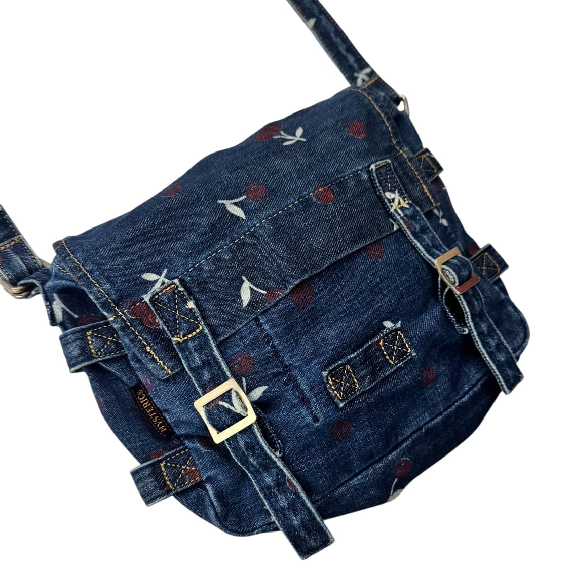 히스테릭글래머 90S 데님 숄더백 체리 상품이미지5