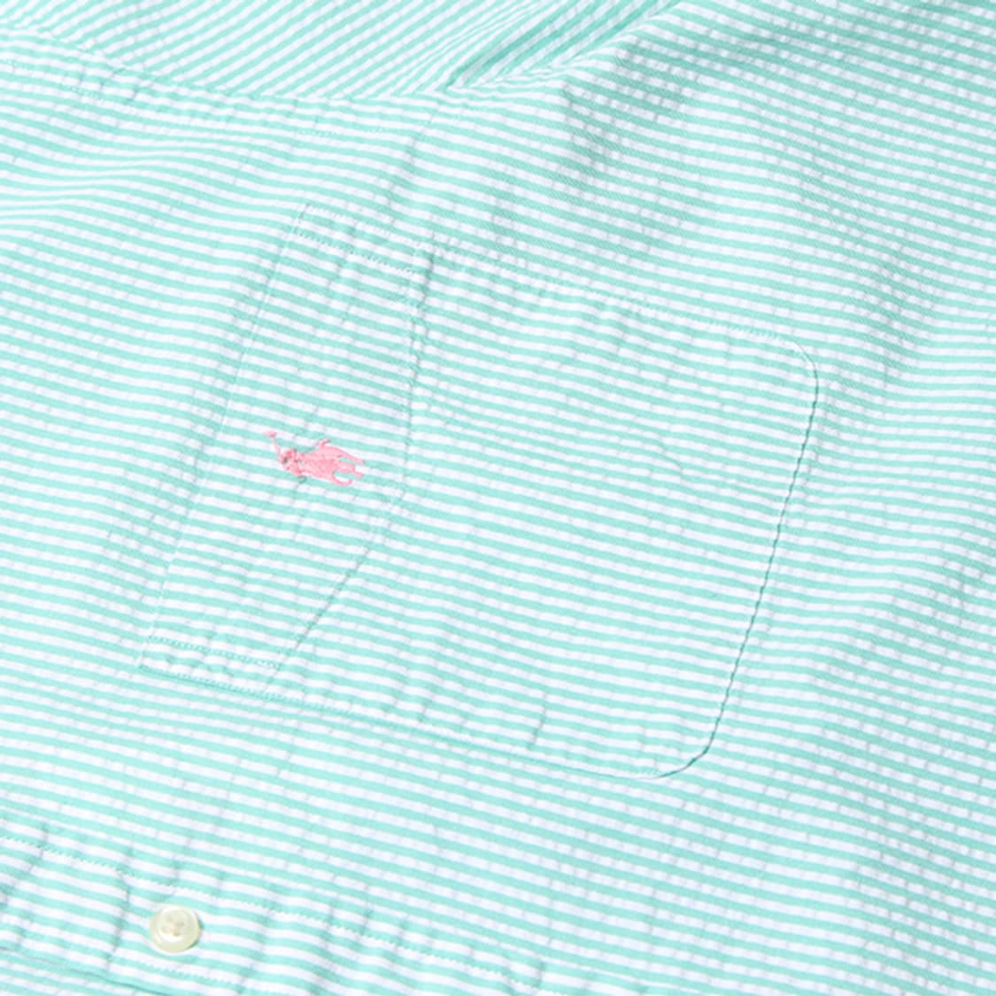  (새상품) POLO "Green Stripe Shirts" 상품이미지3