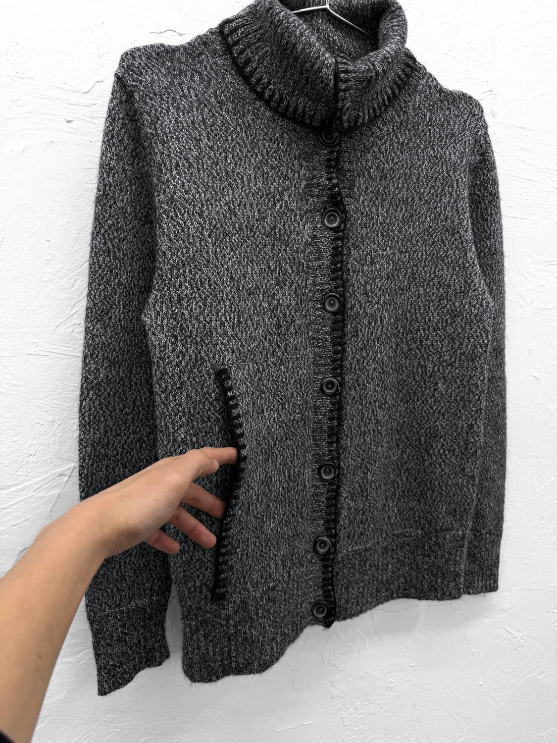 les halles 알파카 가디건 상품이미지5