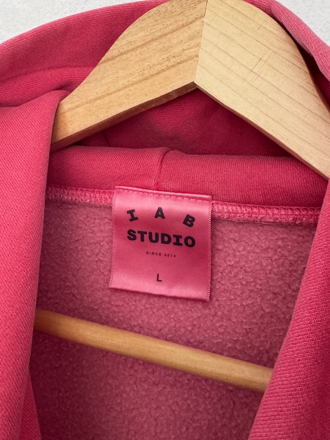 아이앱스튜디오 피그먼트 핑크 후드 상품이미지6