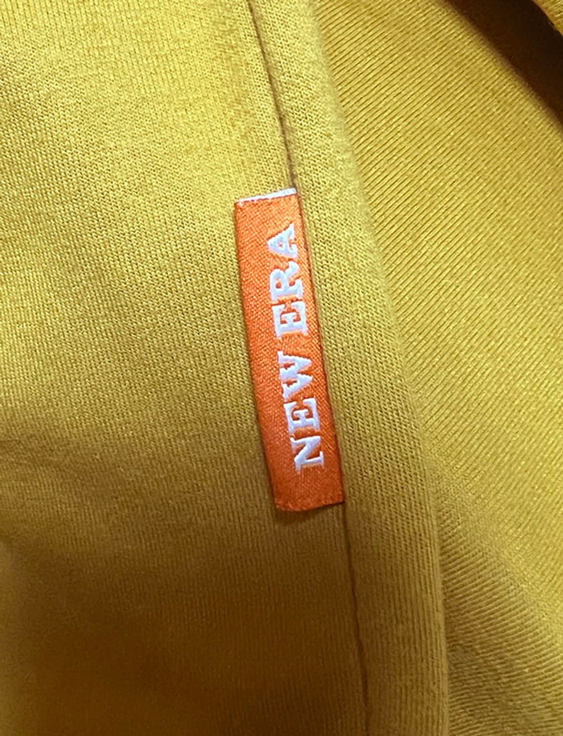 New Era 뉴에라 머스타드 오버핏 남자 반팔티셔츠 캐주얼 XL 105 상품이미지6
