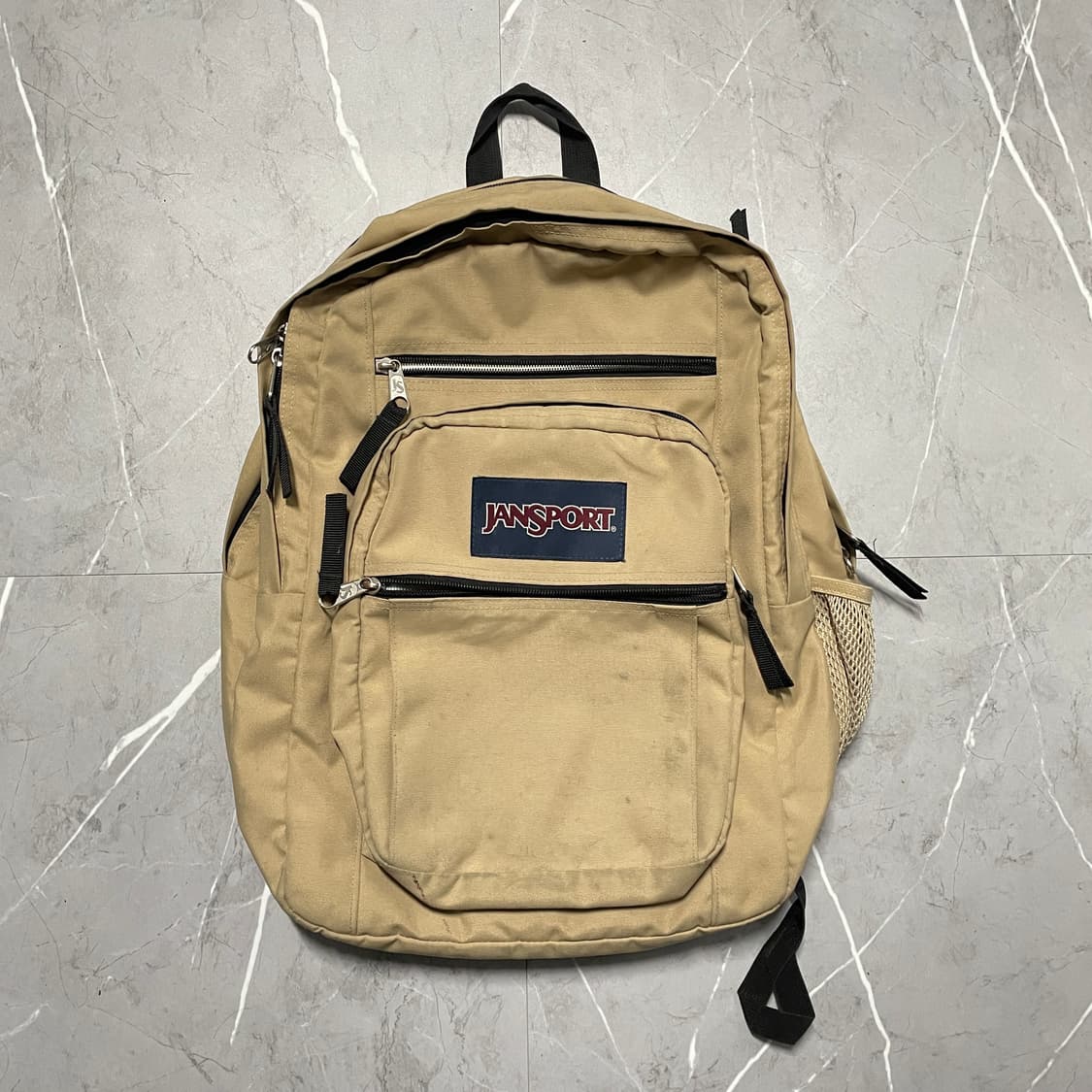 팔로워 특가 전투용 잔스포츠 빅스튜던트 베이지 백팩 가방 상품이미지2