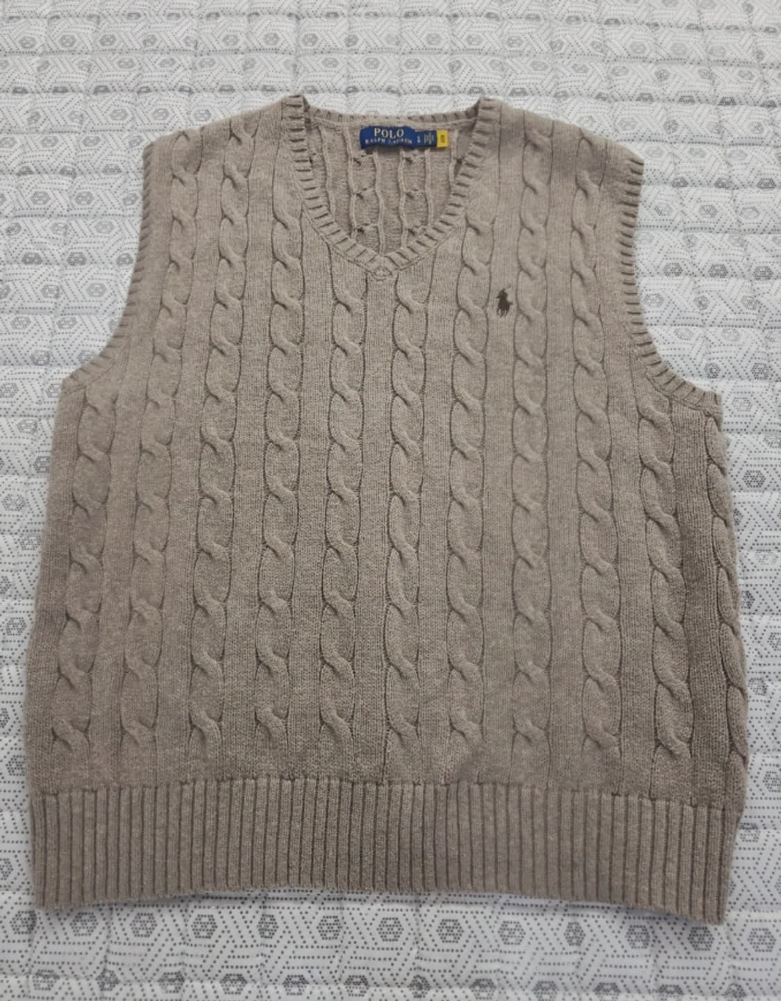 폴로 랄프로렌 케이블 니트 조끼 신형 100 상품이미지1