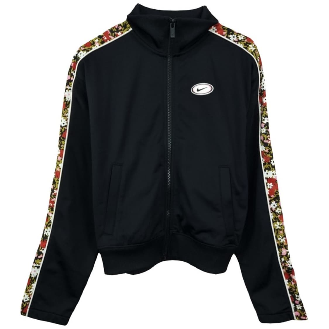 [나이키] 플라워 패턴 사이드라인 크롭 져지 트랙탑 자켓 M19655 상품이미지2