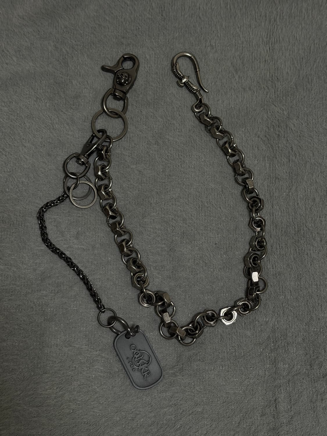 잔여수량 마지막 한개🔥 자체제작 OSKR 키체인 상품이미지1