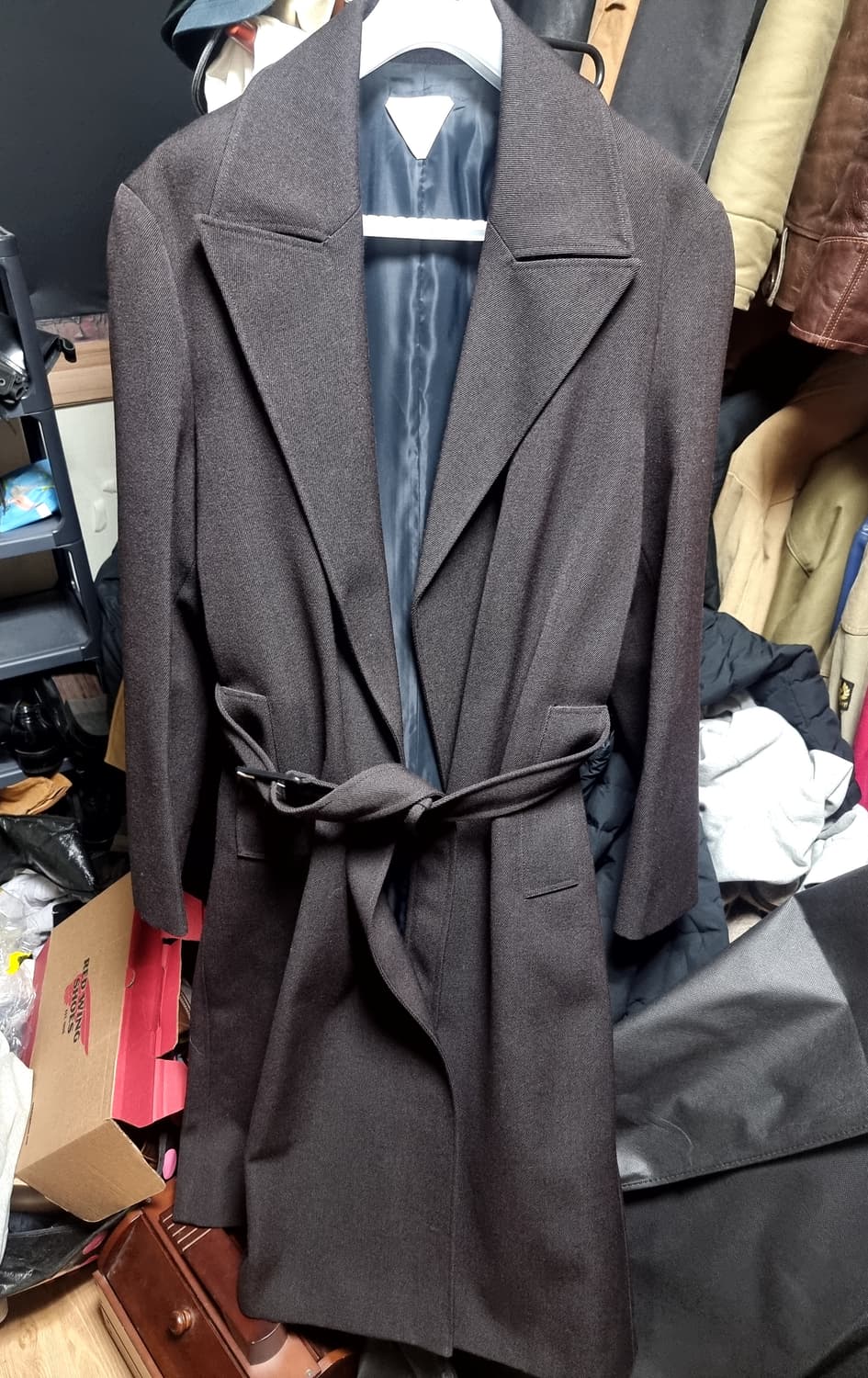 보테가베네타 울 드릴 코트  상품이미지4