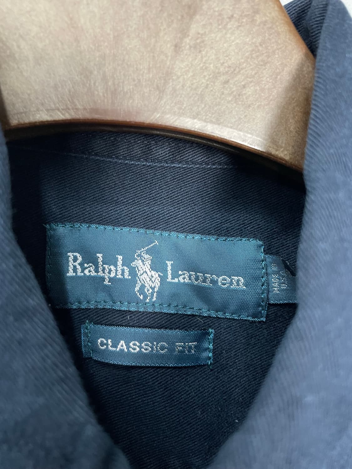 폴로 랄프로렌 네이비 원포켓 셔츠 H1683 상품이미지5