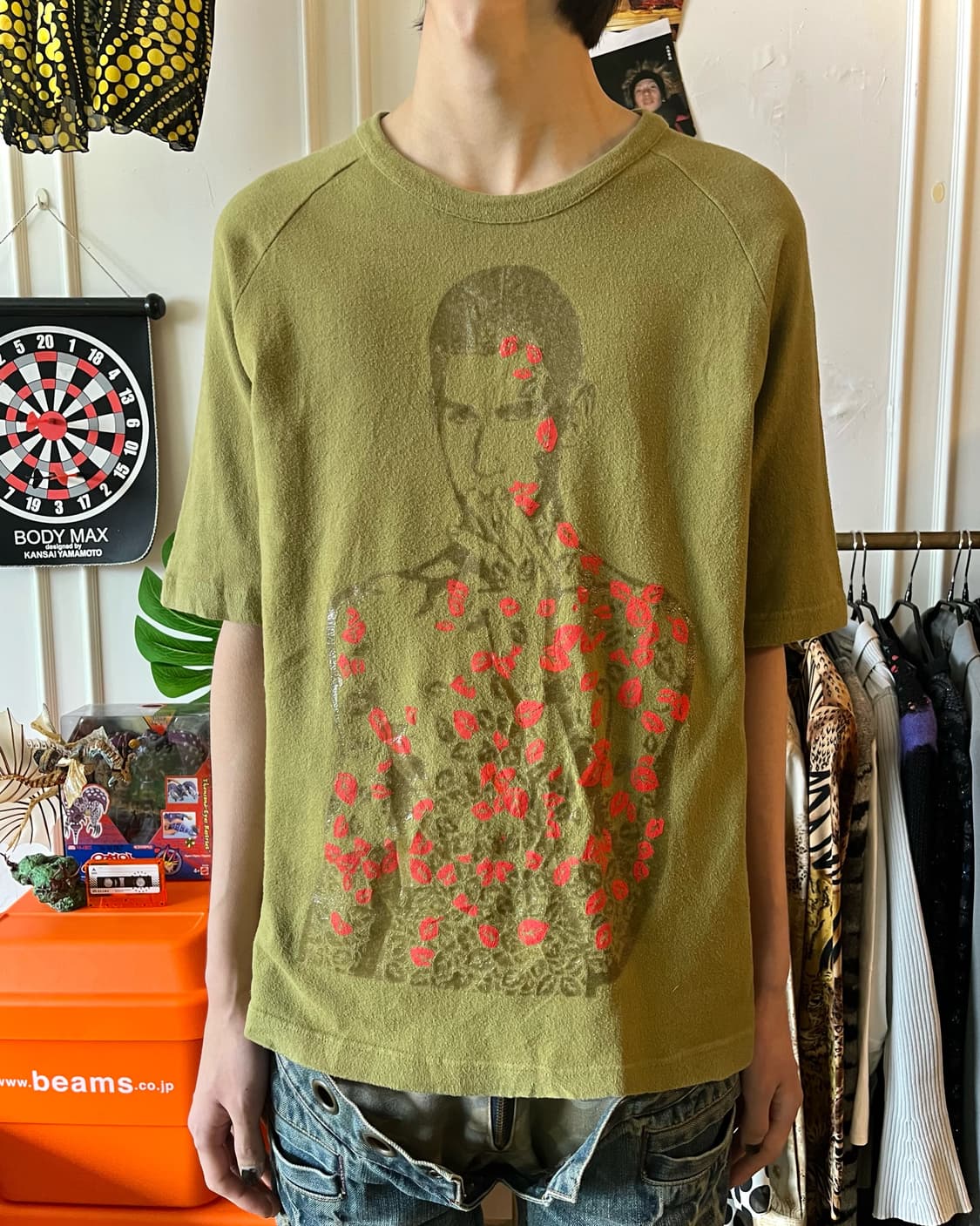 Motel💋 Vintage Alpha Male 1/2 T-Shirt 상품이미지2
