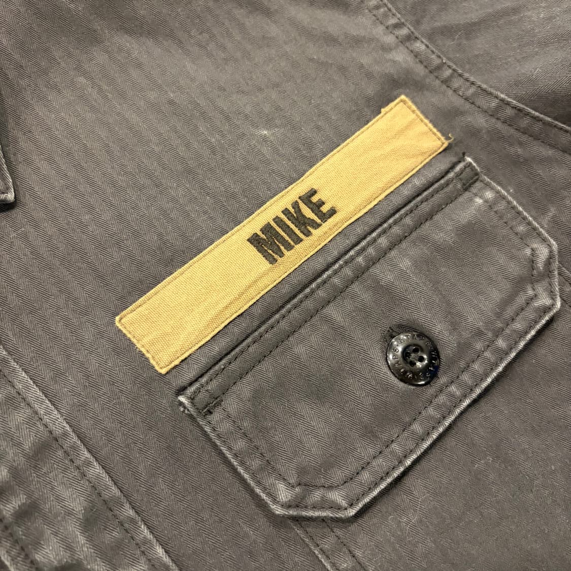 [2] 더블텝스 WTAPS 블랙 워크 셔츠 긴팔 남방 D522 상품이미지5
