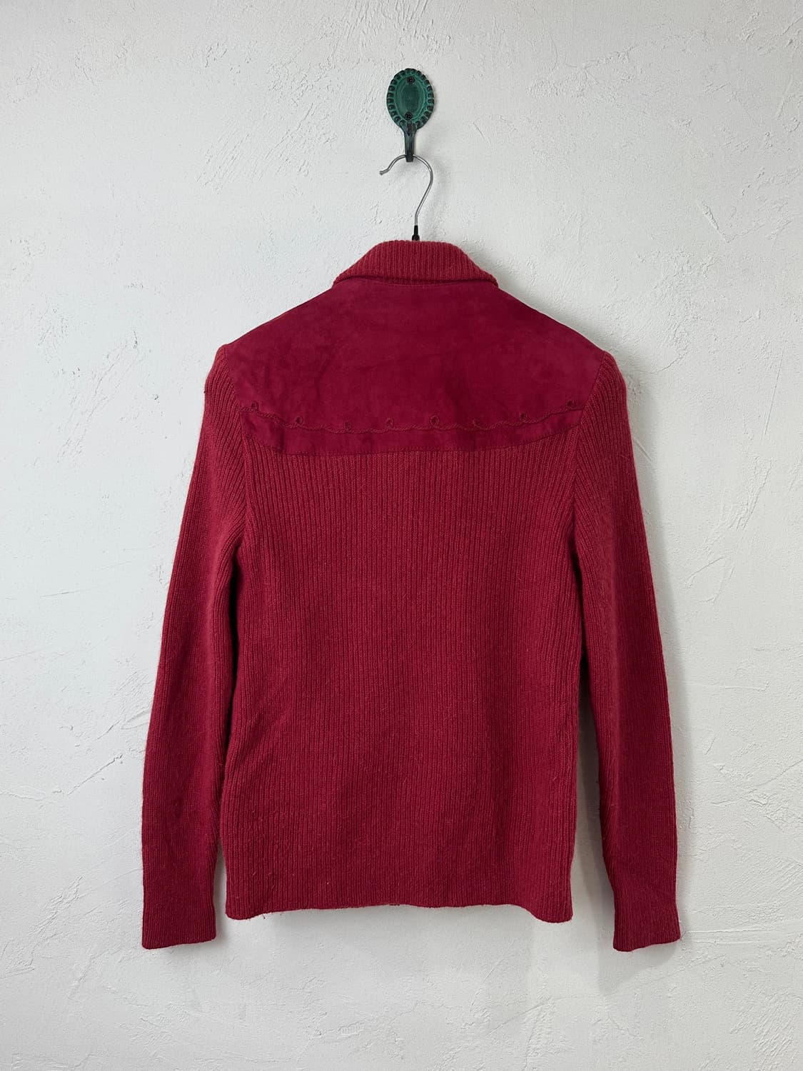 TORRAS 스웨이드 믹스 니트 자켓 (MADE IN SPAIN) 상품이미지5