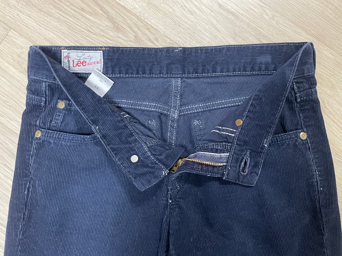 28) Lee 재팬 여성 슬림핏 코듀로이 팬츠(일본제)리바이스&폴로 상품이미지6