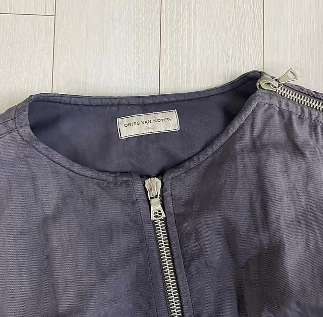 [S] 14AW 드리스 반 노튼 숄더지퍼 봄버 상품이미지6