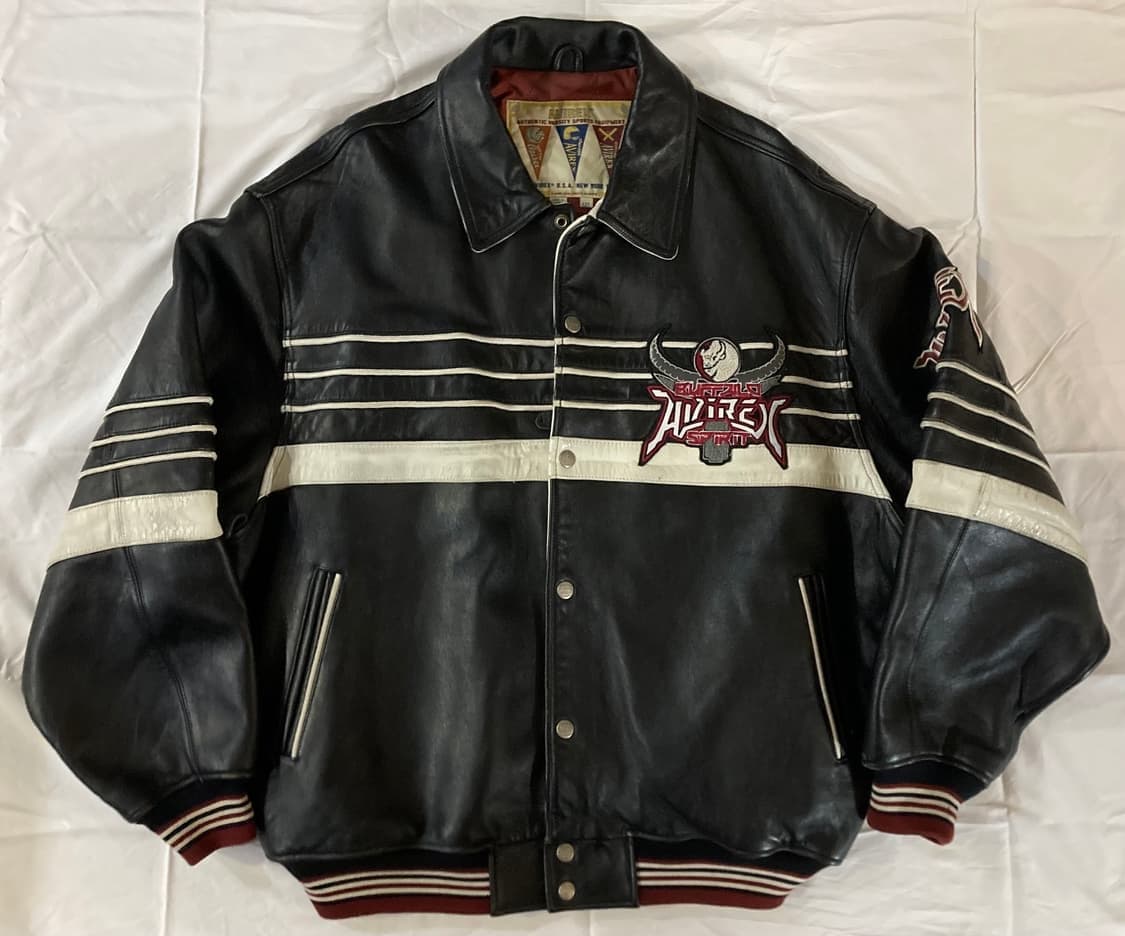 아비렉스 구형 레더 바시티 상품이미지1