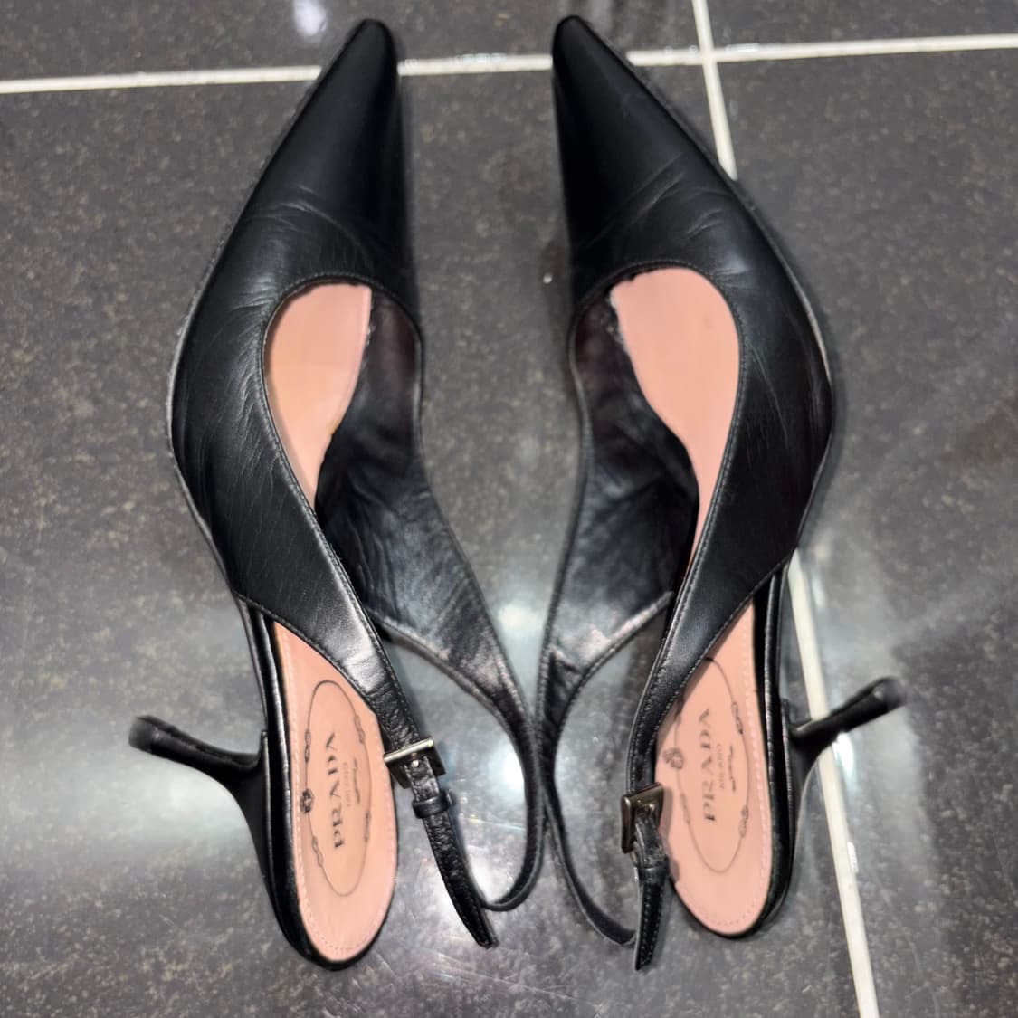 프라다 스틸레토 펌프스힐 36 상품이미지4