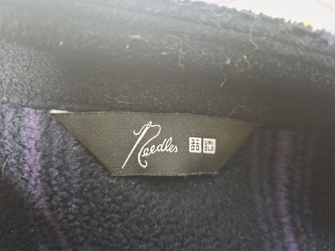 유니클로x니들스 후리스가디건 검보 M 상품이미지3