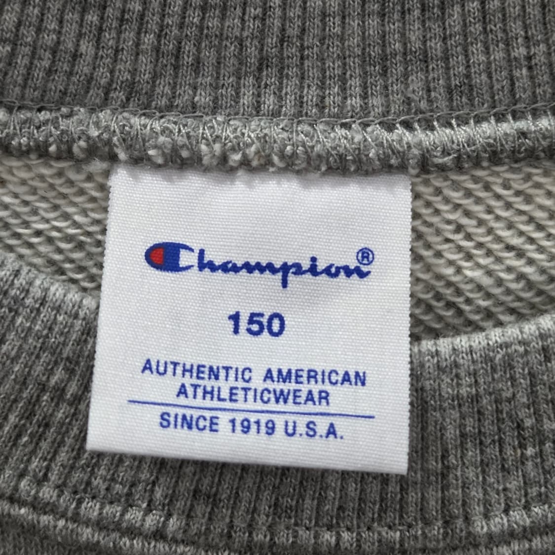 챔피온 키즈 자수로고 맨투맨 150/5/10  상품이미지3