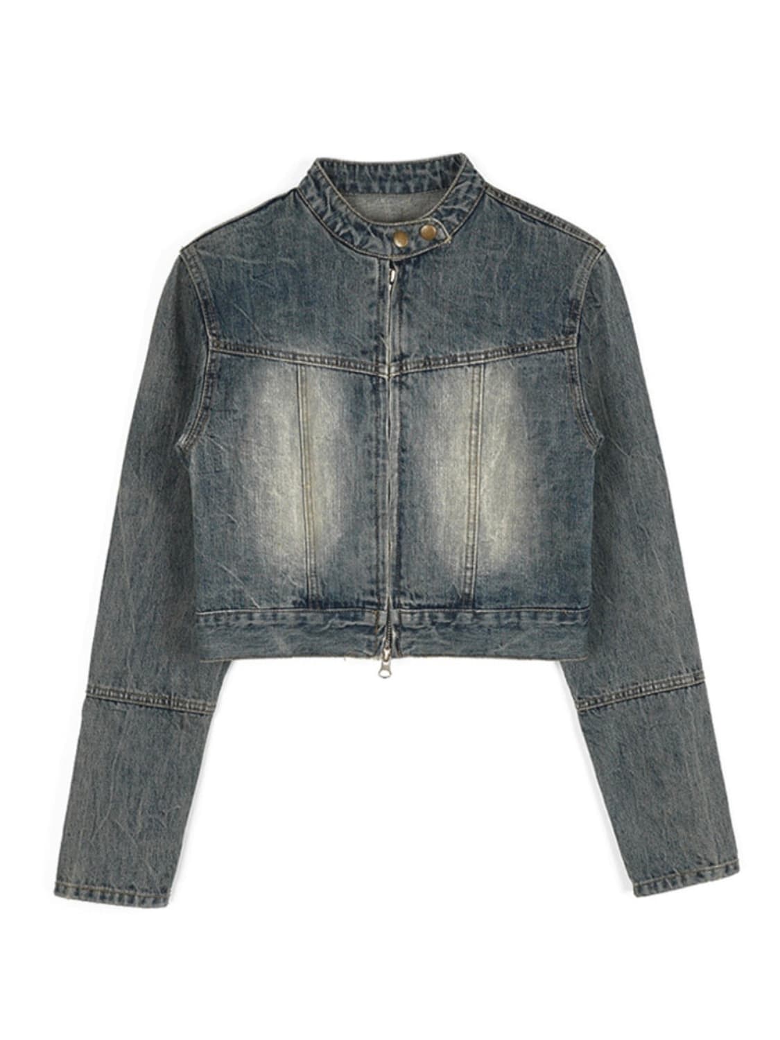 블랙업 데님자켓 상품이미지3