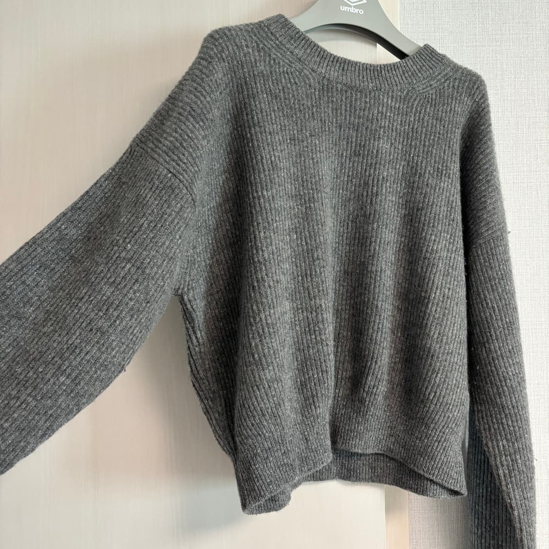 스텝어라운드- Cashmere drop round knit (CHARCO 상품이미지9