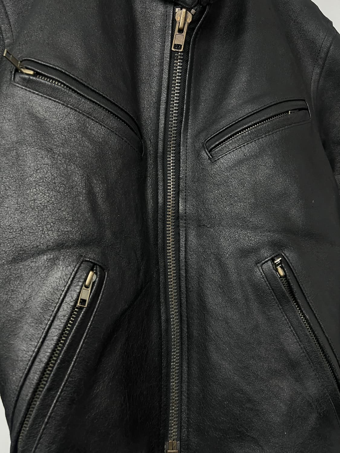 GIGA japan 크랙레더 레이싱자켓  상품이미지5