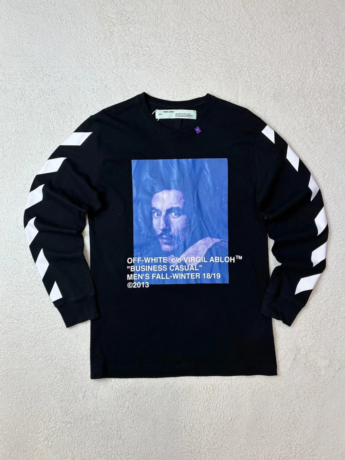 오프화이트 18FW 베르니니 프린트 코튼 롱슬리브 PN5953 상품이미지1