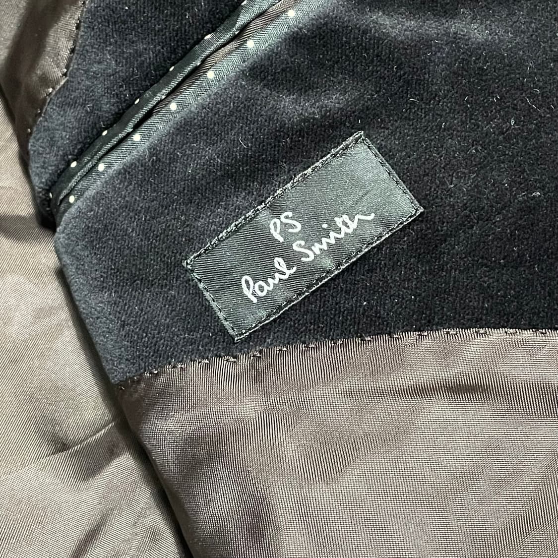 [XL] 폴스미스 블랙 벨벳 블레이져 자켓 상품이미지2