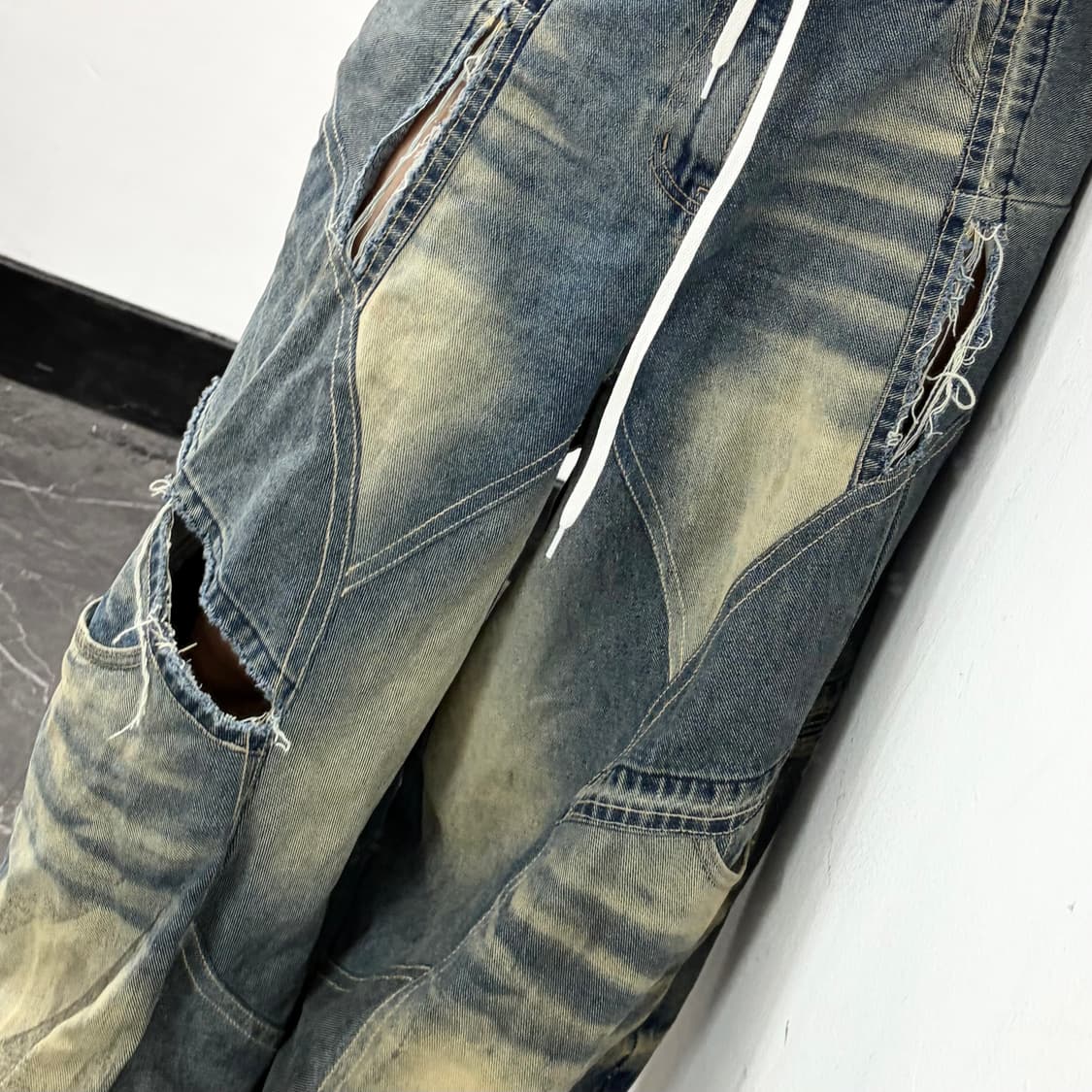 써저리 프로세스 002 데님 팬츠 상품이미지3