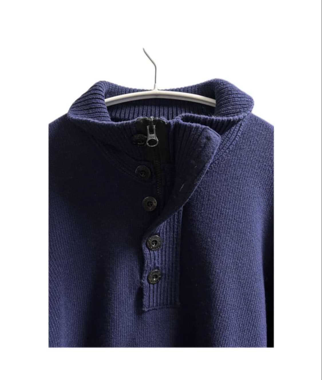 스톤아일랜드 와펜 하프집업 니트 m 상품이미지2