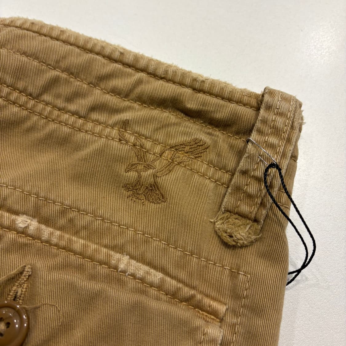 [28] 아메리칸이글 베이지 카고 반바지 팬츠 C755 상품이미지3