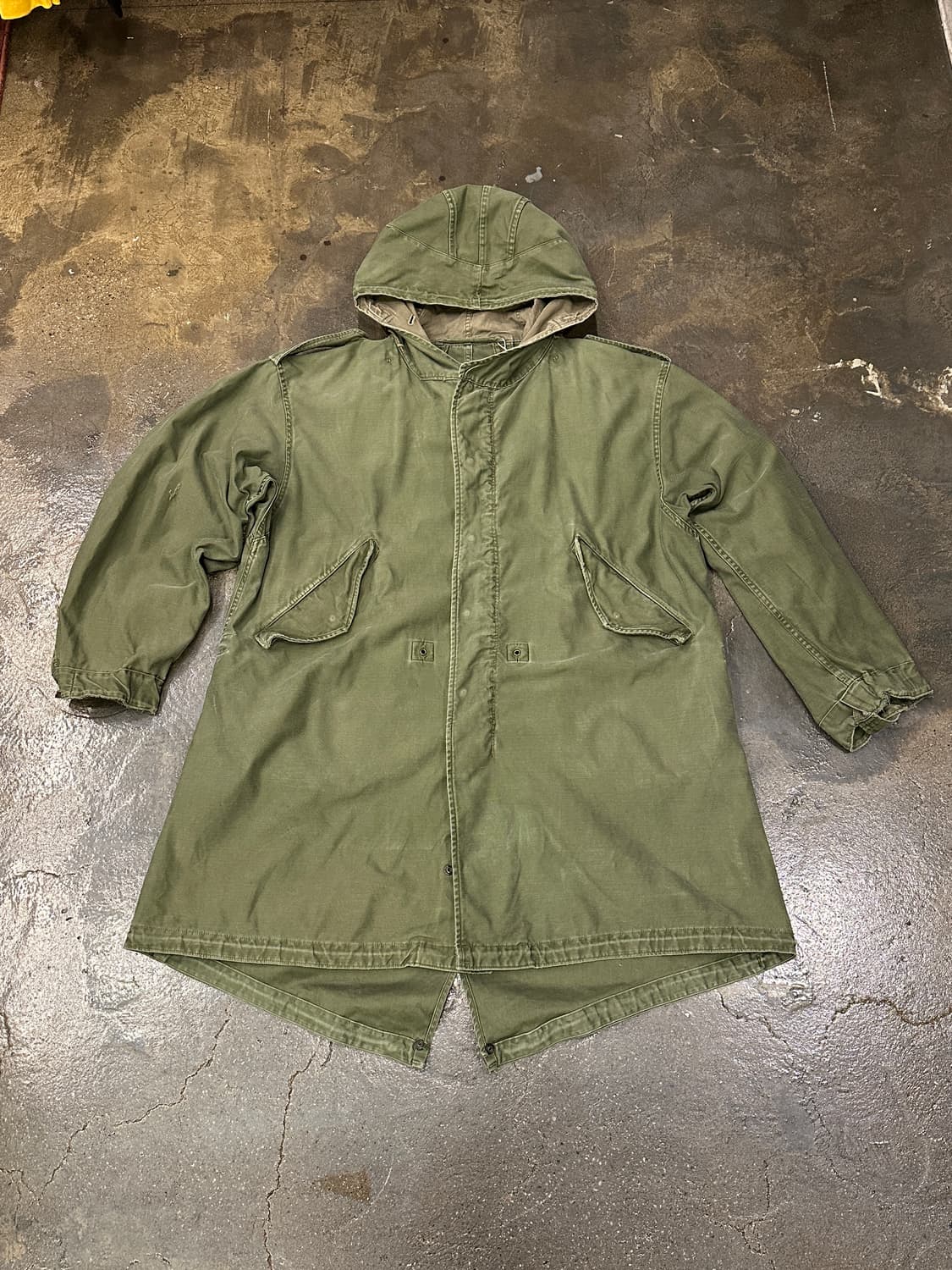 US-ARMY 오리지널 밀리터리 야상 L 상품이미지1