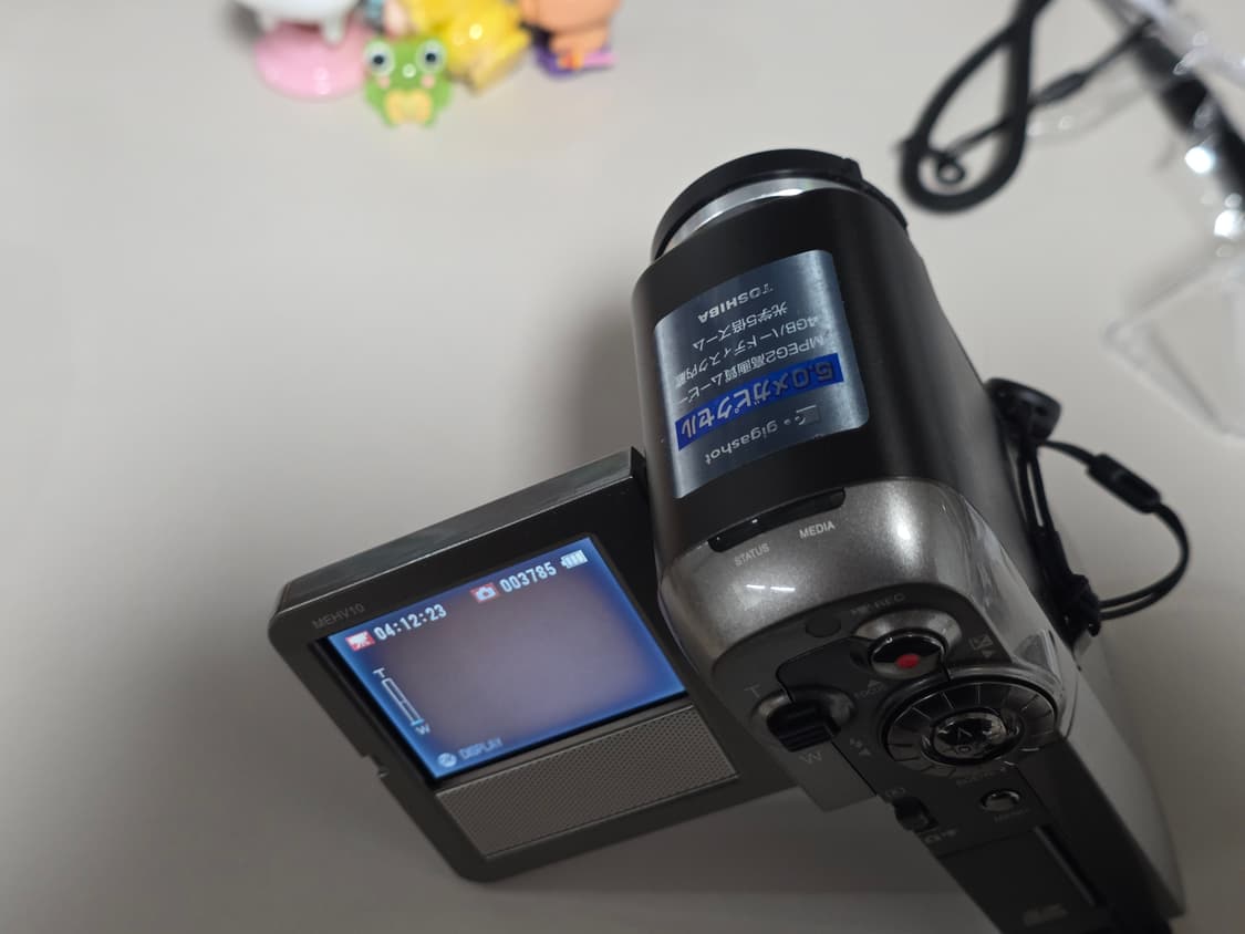도시바 기가샷 MEHV10 빈티지 희귀 캠코더 상품이미지4