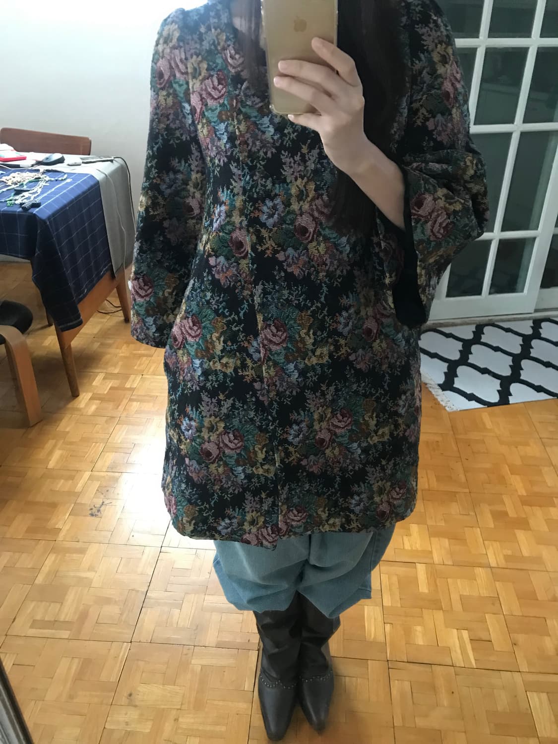 vintage pattern jacket 상품이미지4