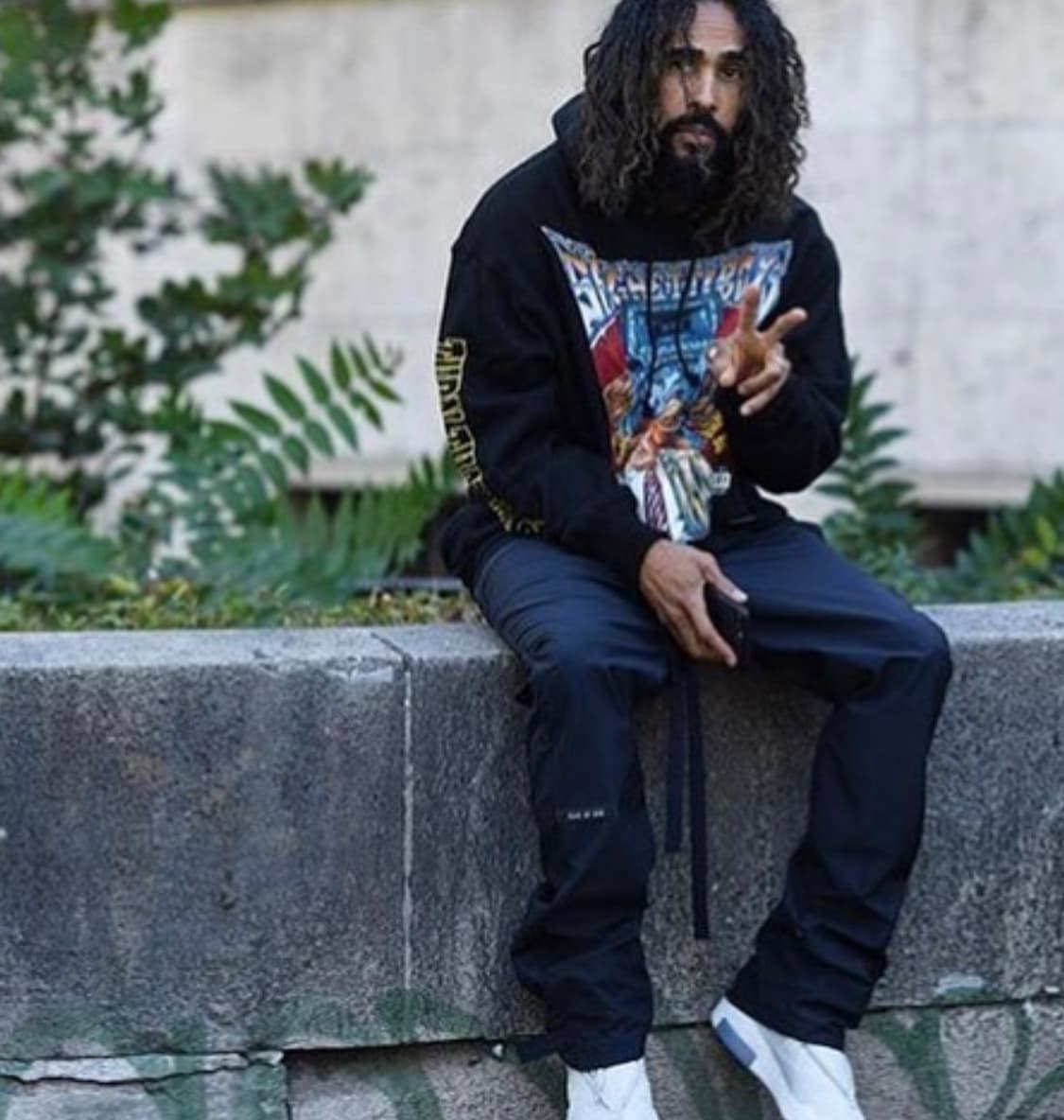 (XL) 제리로렌조 스파게티보이즈 챔피온 후드 블랙 상품이미지2