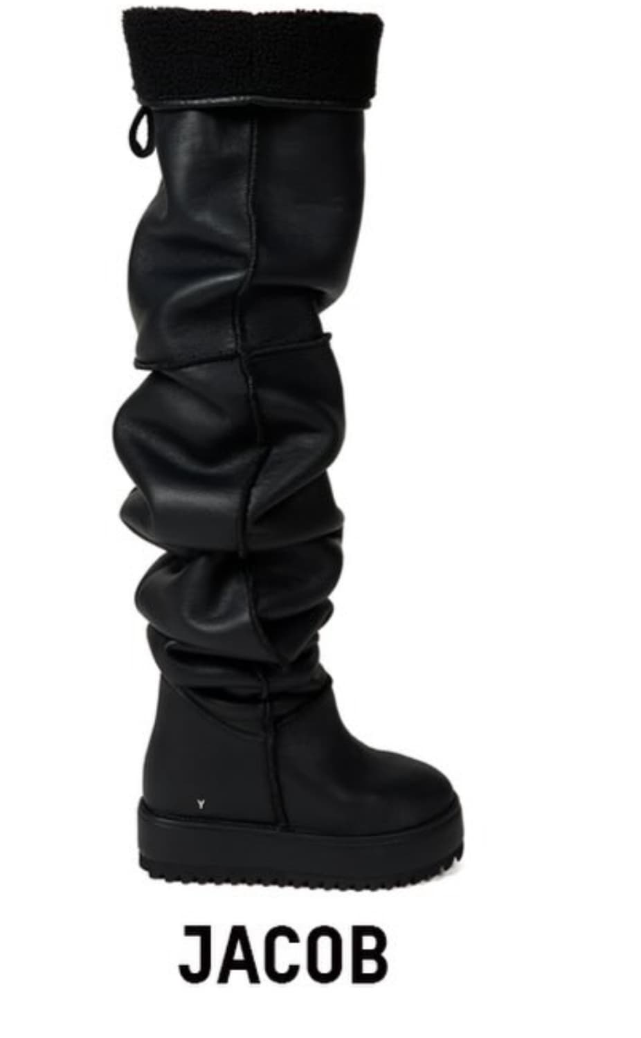 Yellow shoes KIKI loose fit 롱부츠 S size 상품이미지1