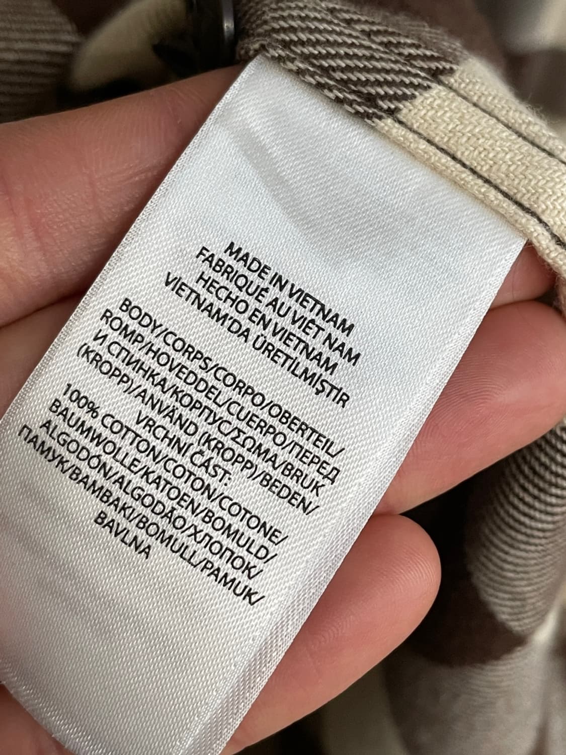 폴로 랄프로렌 브라운 체크 워크 셔츠  상품이미지4