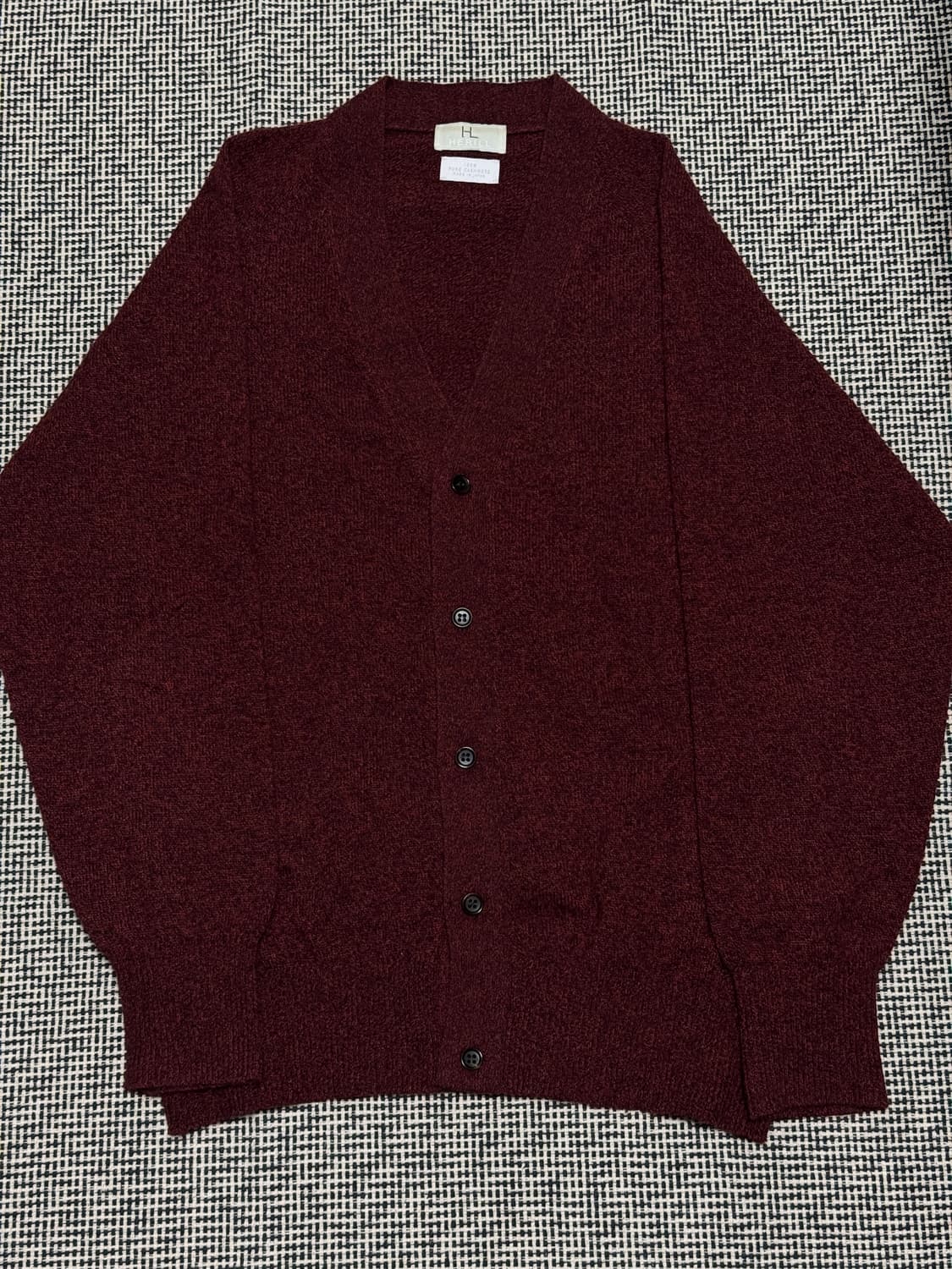 (3) 헤릴 홀가먼트 캐시미어 가디건 상품이미지1