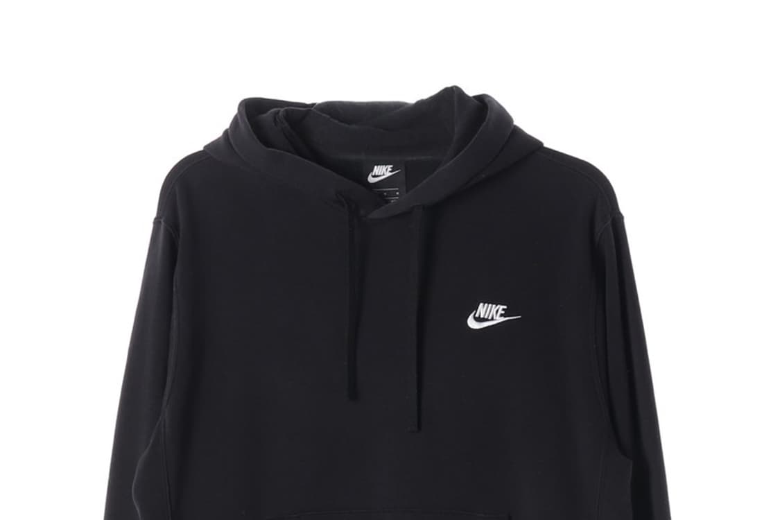 나이키 블랙 스우시 자수 스탠다드 후드티 M 상품이미지3