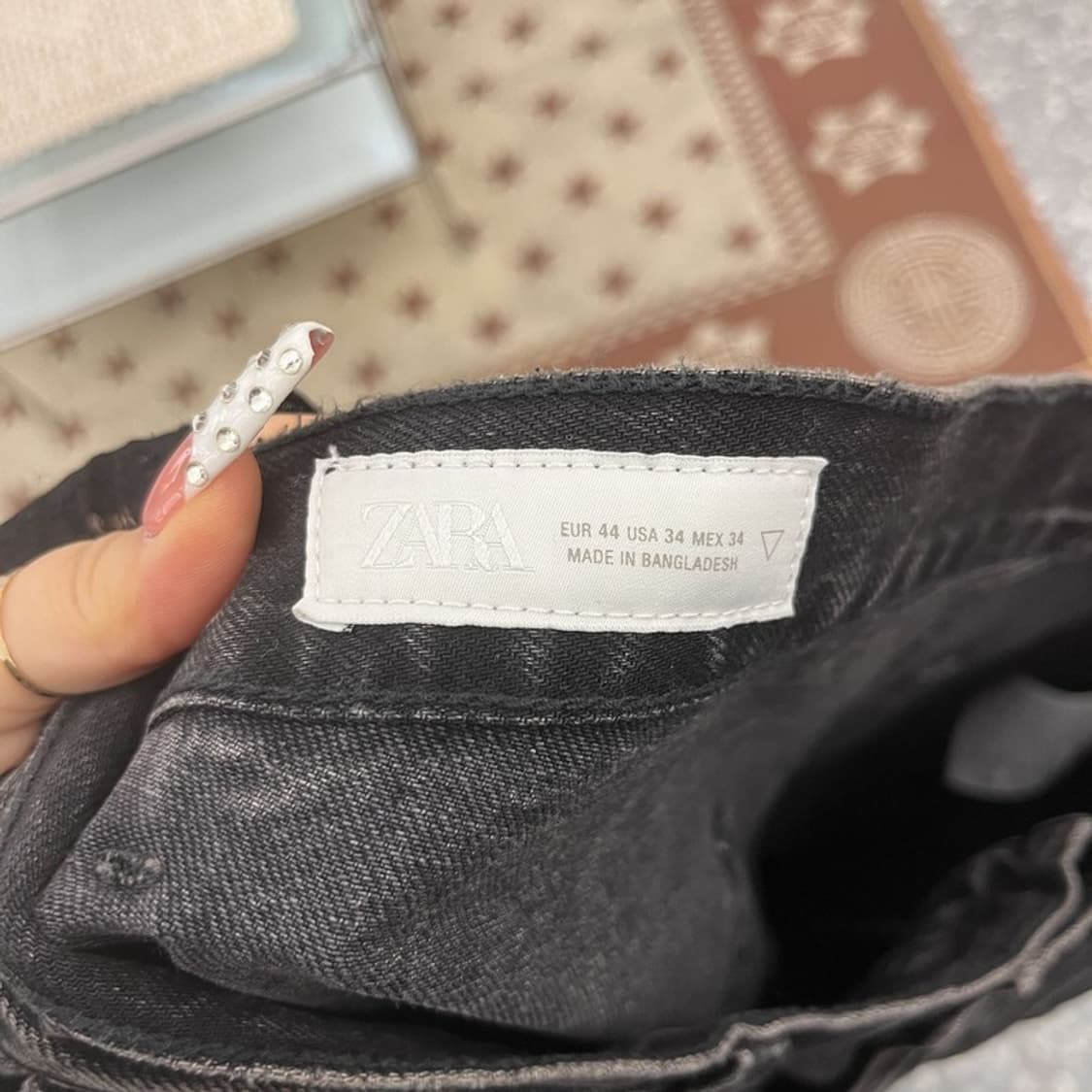 자라 빈티지 스트릿 펑크 힙합 빅 카고팬츠 34인치 C10322 상품이미지5