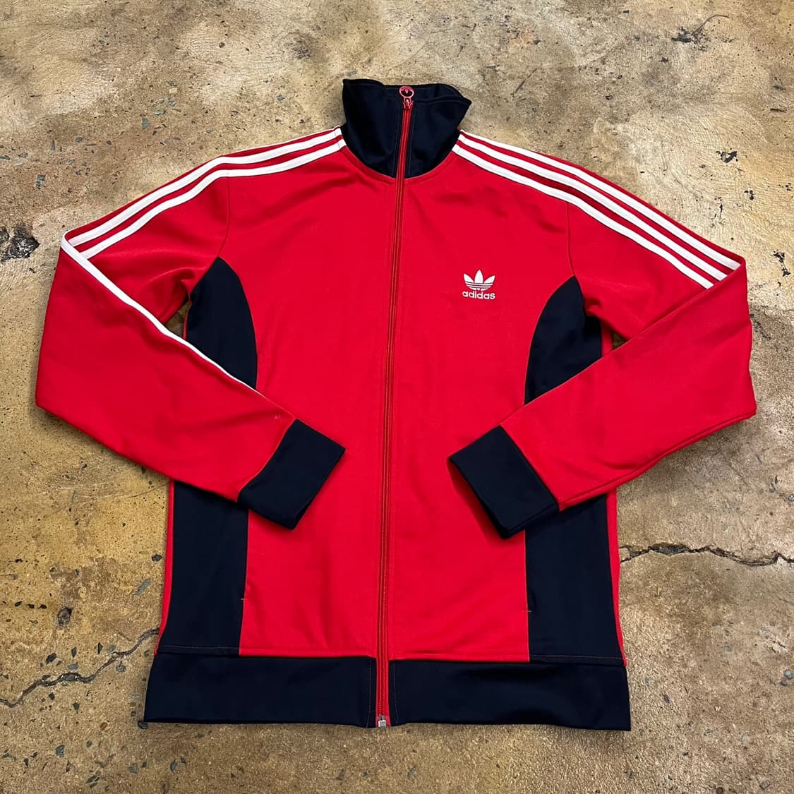 [정품/110] 아디다스 유로탑 트랙탑 져지 레드블랙 b16 상품이미지2