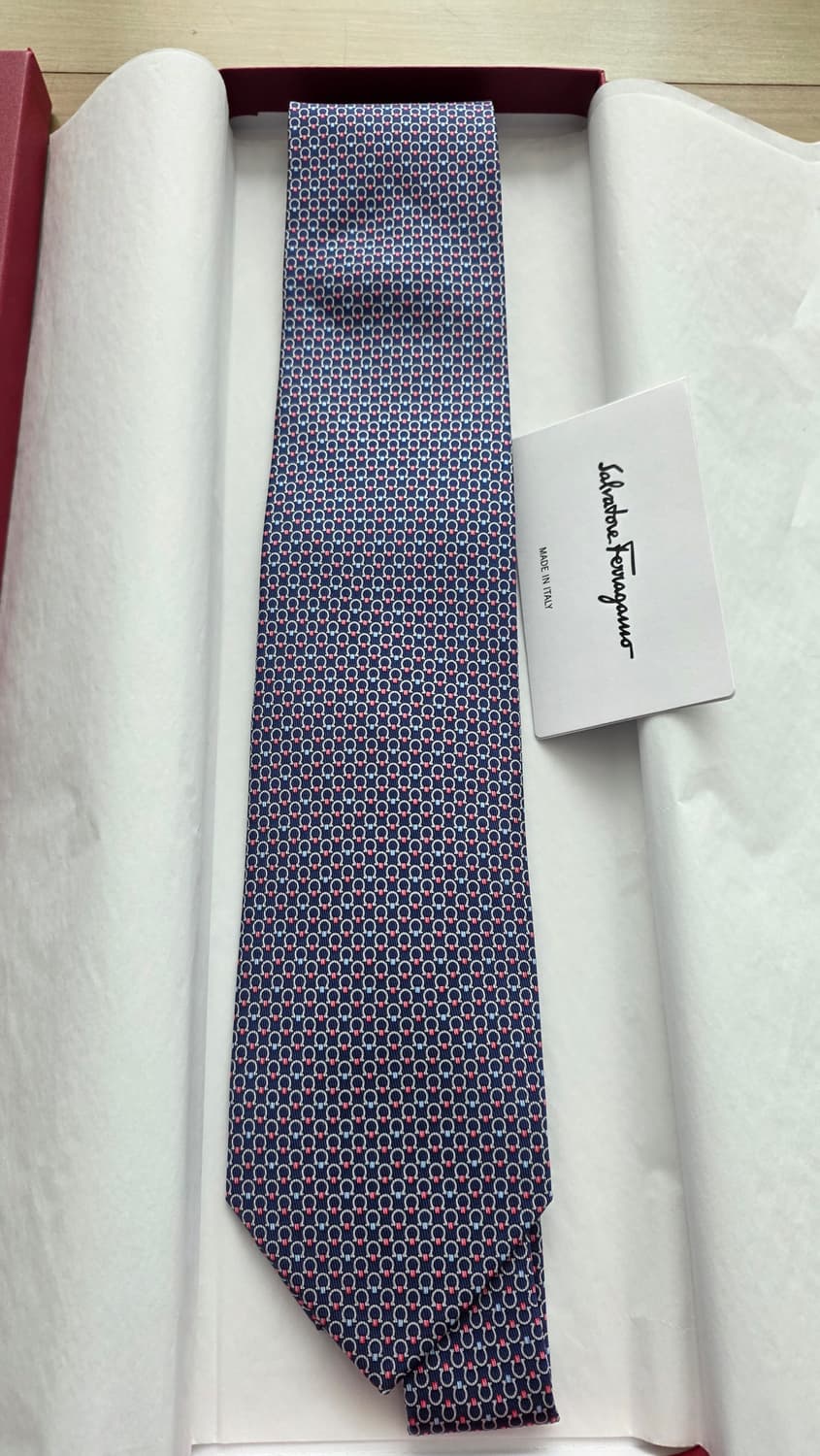[새상품]페레가모 넥타이 상품이미지2
