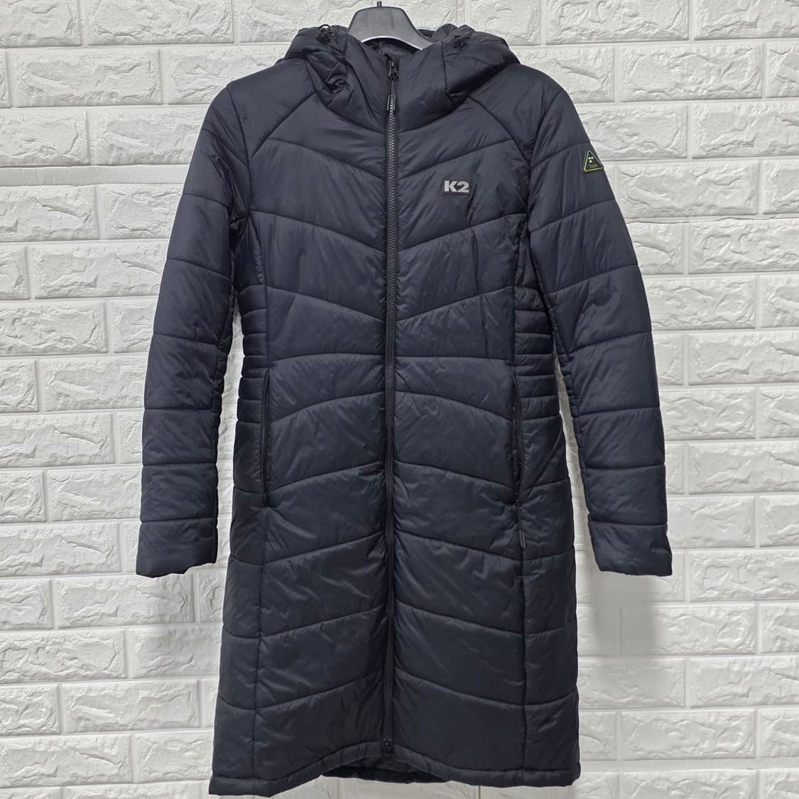 택포// K2 경량 롱패딩 100 블랙 상품이미지1