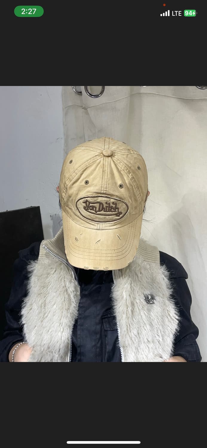 본더치 y2k 볼캡 모자 상품이미지3