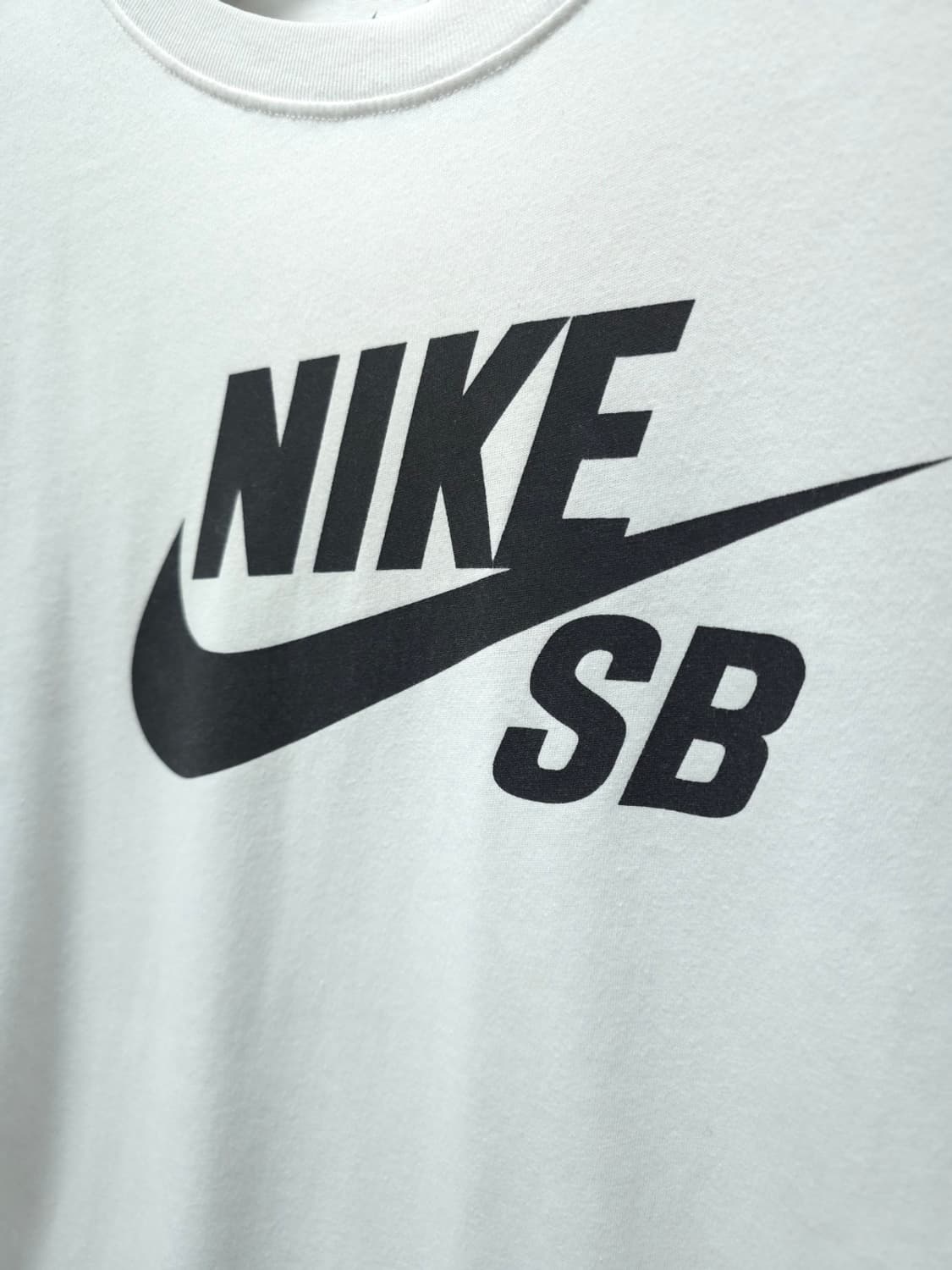 나이키 SB 드라이핏 로고 반팔 티셔츠 화이트(105) 상품이미지3