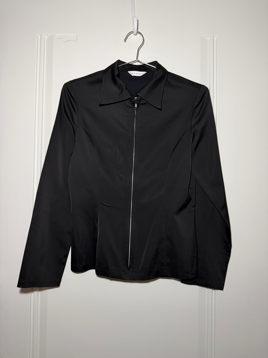 일본빈티지 블랙 텐션 셔츠자켓 상품이미지5