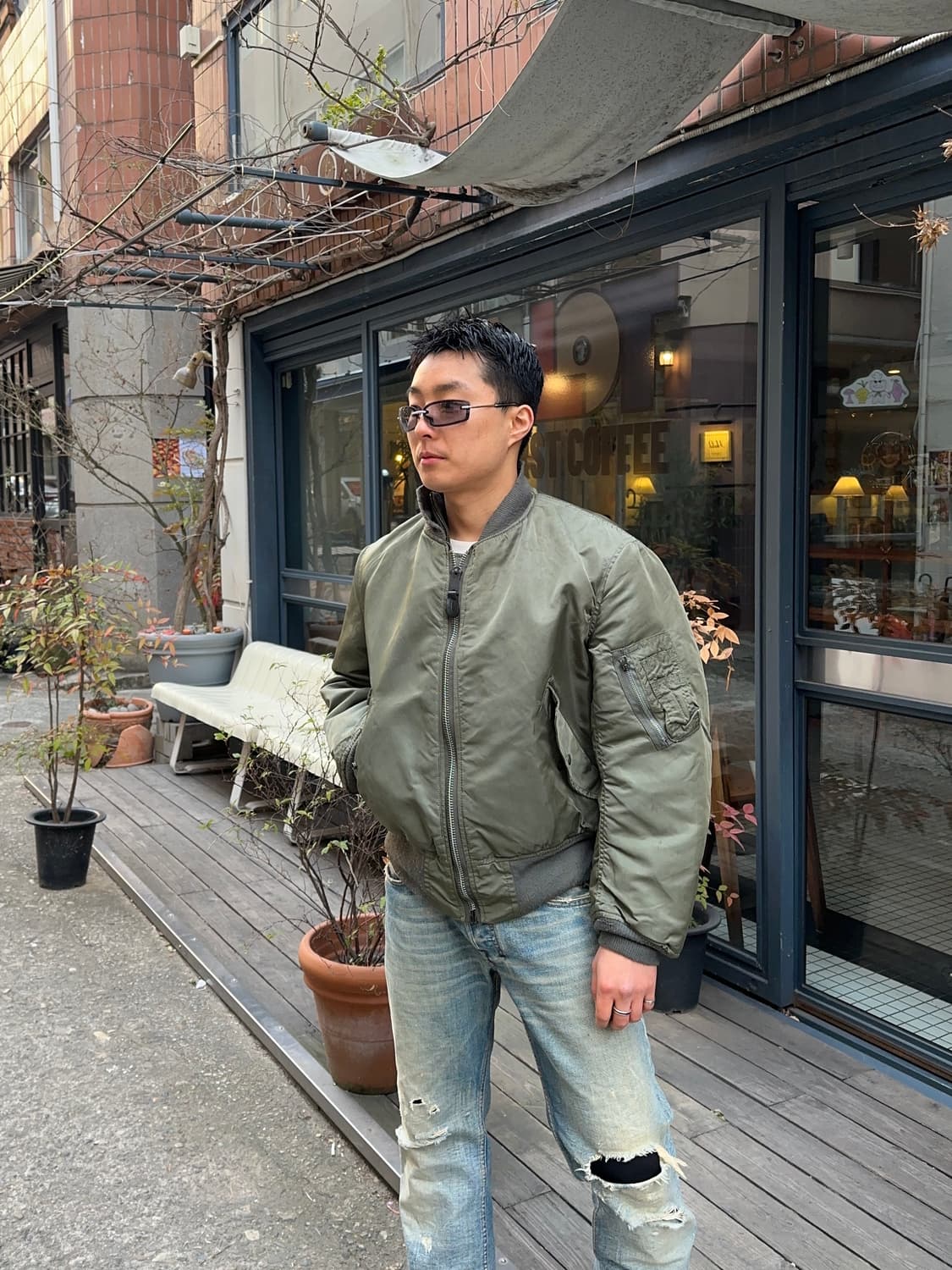 90’s Alpha Industries Ma-1 USA flight 상품이미지1